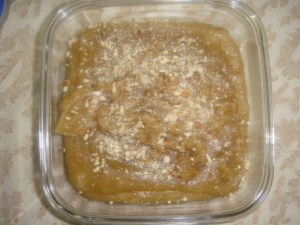 Wheat flour Halwa NG