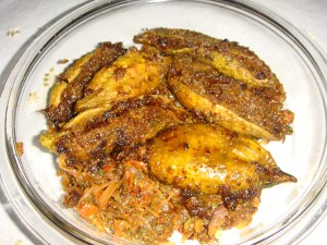 Bitter gourd stuffed 2