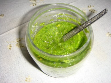 Green Garlic chutney